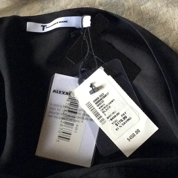 T By Alexander Wang Black Dress - Picture 2 of 10